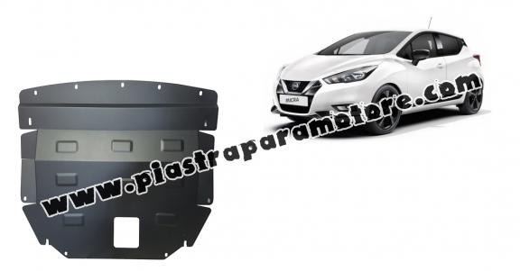 Piastra paramotore di acciaio Nissan Micra