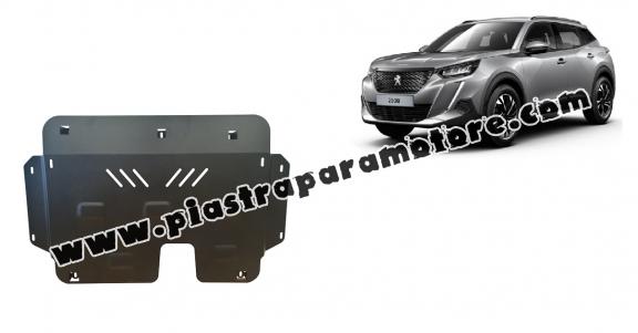 Piastra paramotore di acciaio Peugeot 2008