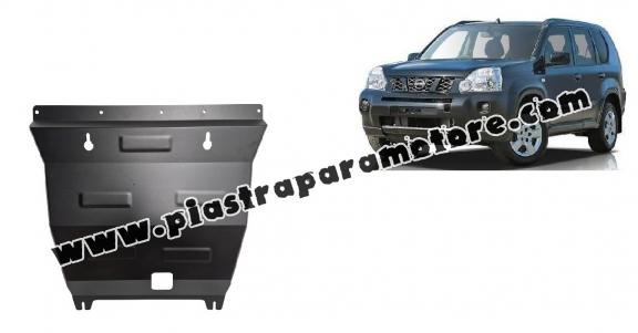 Piastra paramotore di acciaio Nissan X-Trail T31 - Vers 2.0