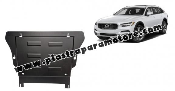 Piastra paramotore di acciaio Volvo V90 Cross Country