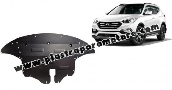 Piastra paramotore di acciaio Hyundai Santa Fe