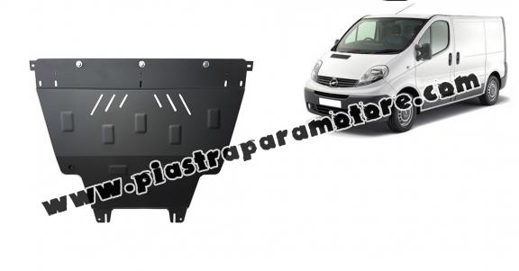 Piastra paramotore di acciaio Opel Vivaro (2011-2014)