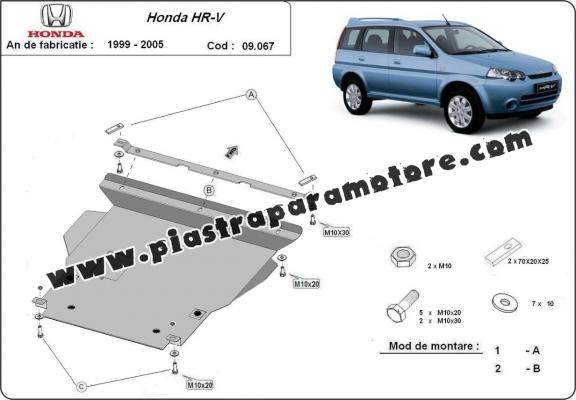 Piastra paramotore di acciaio Honda HR-V