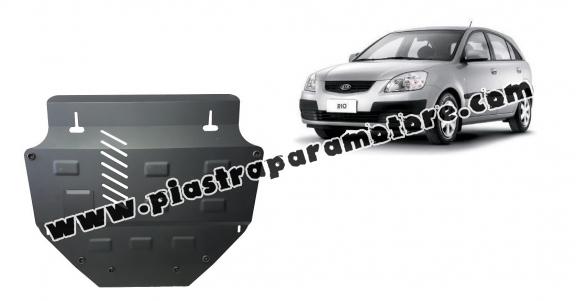 Piastra paramotore di acciaio Kia Rio 2