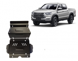 Piastra paramotore di acciaio Jac T8