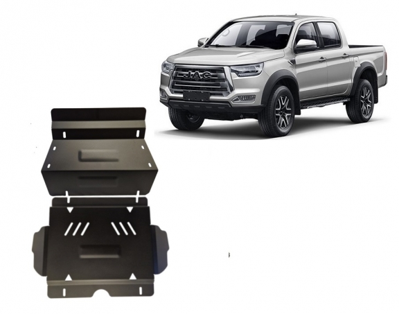 Piastra paramotore di acciaio Jac T8