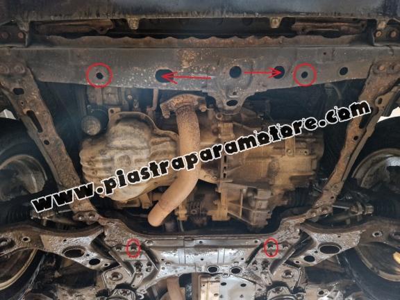 Piastra paramotore di acciaio Toyota RAV 4 petrol