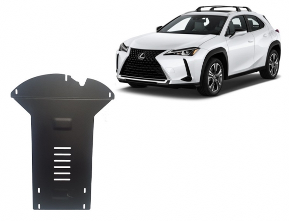 Piastra catalizzatore/cat lock di acciaio Lexus UX