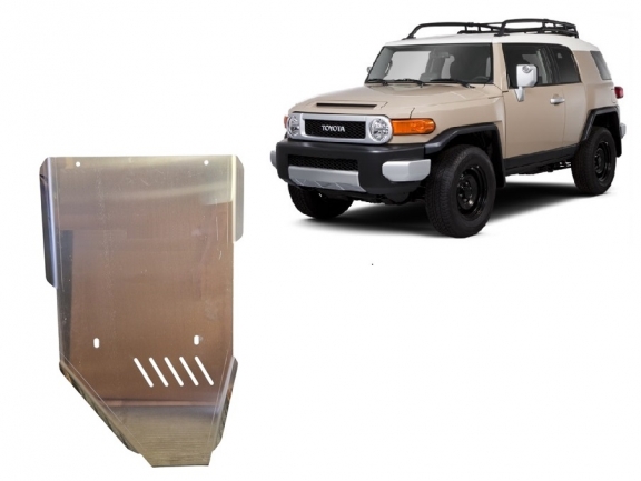 Protezione di alluminio  per il cambio Toyota FJ Cruiser