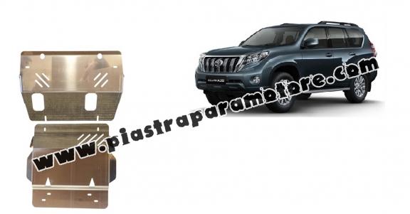 Piastra paramotore di alluminio Toyota Land Cruiser 150