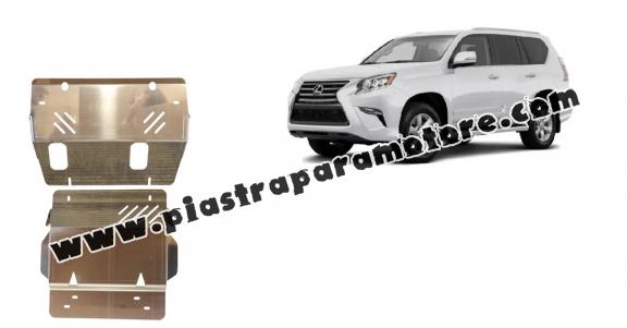 Piastra paramotore di alluminio Lexus GX460