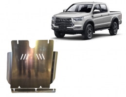 Protezione di alluminio  per il cambio Jac T8