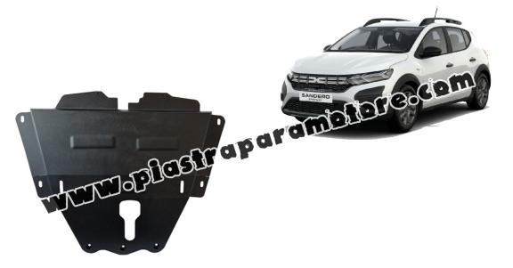 Piastra paramotore di acciaio Dacia Sandero 3 Stepway