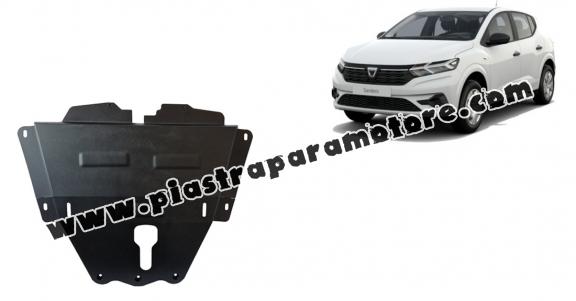 Piastra paramotore di acciaio Dacia Sandero 3