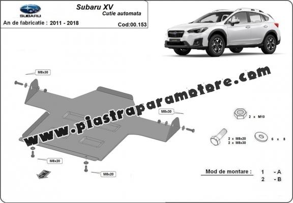 Protezione di acciaio per il cambio automatico Subaru XV