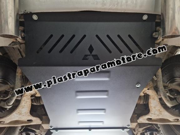 Piastra paramotore di acciaio Mitsubishi Pajero 3 (V60, V70) Vers 2.0