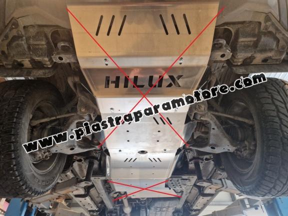 Protezione di alluminio  per il cambio Toyota Hilux Invincible