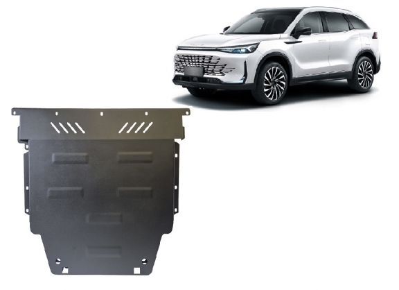 Piastra paramotore di acciaio Baic Beijing X75