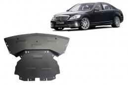 Piastra paramotore di acciaio Mercedes S-Classe W221 - 4x2