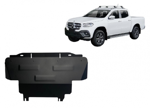 Protezione di acciaio per il radiatore Mercedes X-Class W470