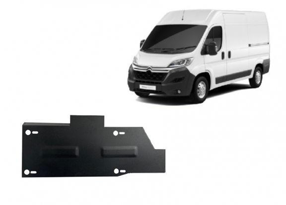 Protezione di acciaio per il AdBlue Citroen Jumper