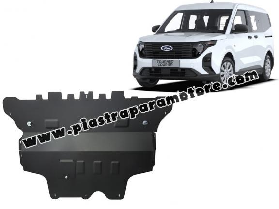 Piastra paramotore di acciaio Ford Tourneo Courier  -  cambio automatico