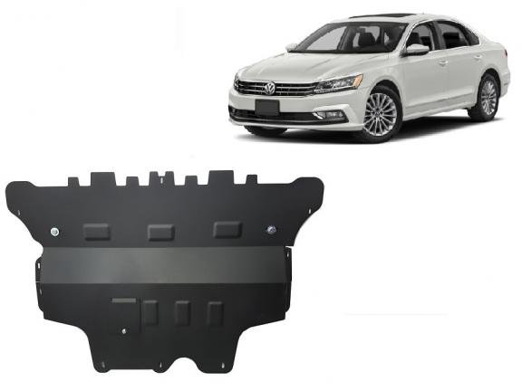 Piastra paramotore di acciaio VW Passat Alltrack - cambio manuale