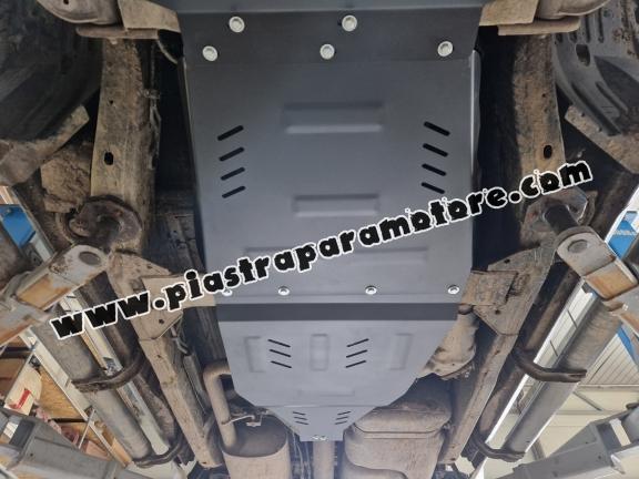 Protezione di acciaio per  il cambio Nissan Navara D40