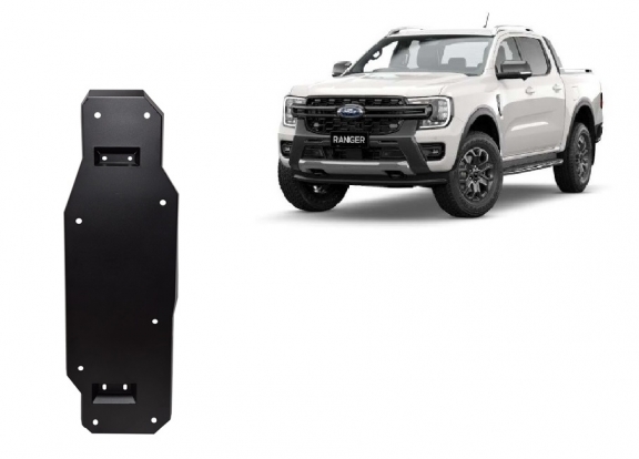 Protezione di acciaio per il serbatoio Ford Ranger (MB3G9A147CF; 2643728)