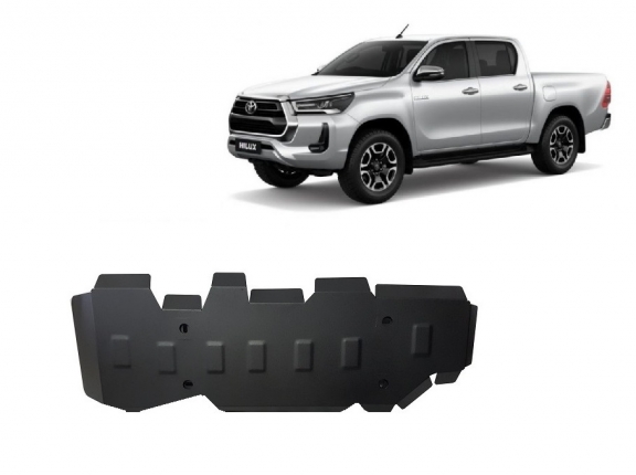 Protezione di acciaio per il serbatoio Toyota Hilux Invincible