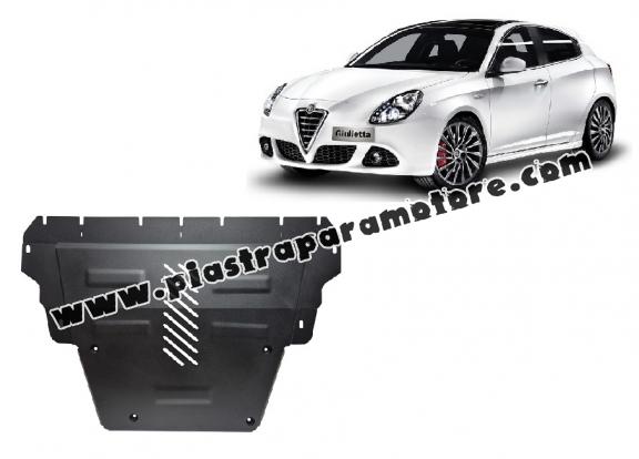 Piastra paramotore di acciaio Alfa Romeo Giulietta