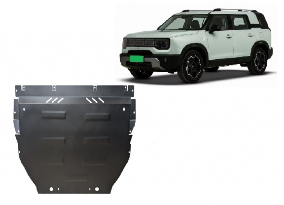 Piastra paramotore di acciaio Baic Beijing BJ30