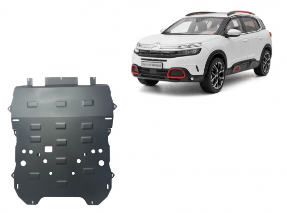 Piastra paramotore di acciaio Citroen C5 Aircross 