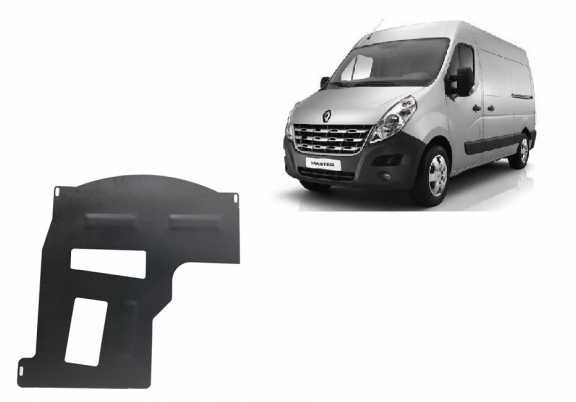 Piastra catalizzatore/cat lock di acciaio Renault Master 3