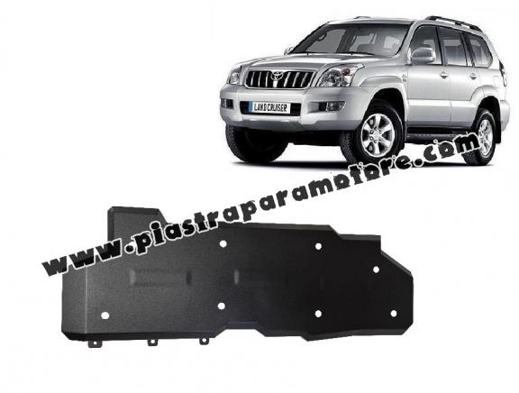Protezione di acciaio per il serbatoio Toyota Land Cruiser J120 - solo per modello 5 porte
