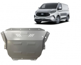Piastra paramotore di acciaio zincato Ford Transit Custom