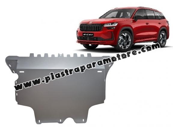 Piastra paramotore di alluminio Skoda Kodiaq