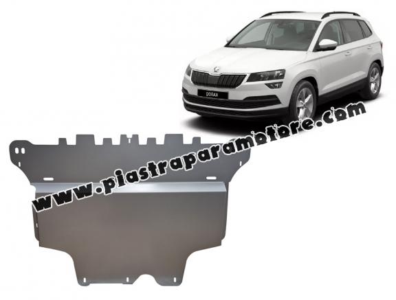 Piastra paramotore di alluminio Skoda Karoq