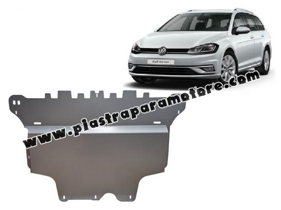 Piastra paramotore di alluminio VW Golf 7