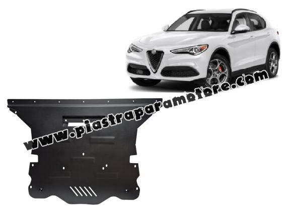 Piastra paramotore di acciaio Alfa Romeo Stelvio