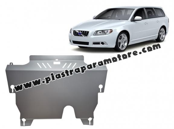 Piastra paramotore di alluminio Volvo V70