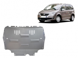 Piastra paramotore di alluminio Volkswagen Touran