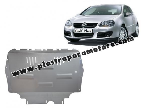 Piastra paramotore di alluminio Vw Golf Plus