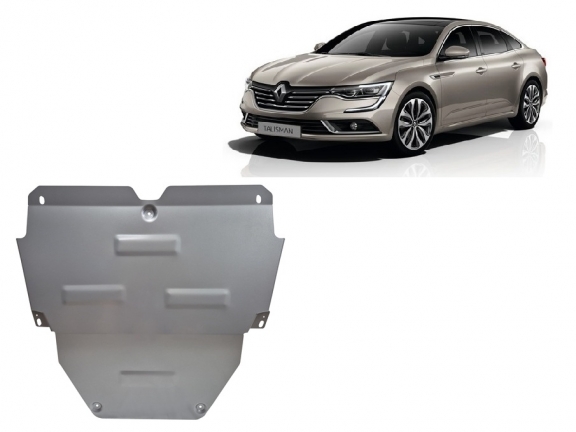 Piastra paramotore di alluminio Renault Talisman