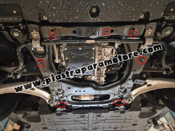 Piastra paramotore di acciaio Renault Megane E-Tech