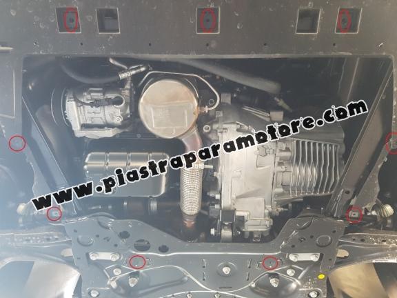 Piastra paramotore di acciaio Fiat Doblo