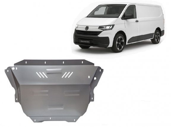 Piastra paramotore di alluminio Volkswagen Transporter T7 Van
