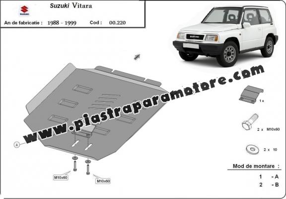 Protezione di acciaio per il cambio Suzuki Vitara