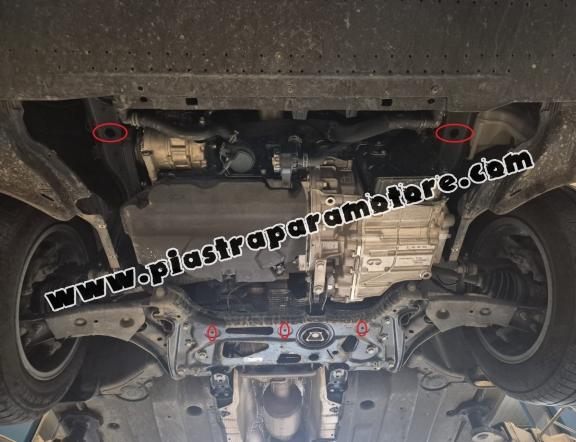 Piastra paramotore di acciaio Ford Transit Connect
