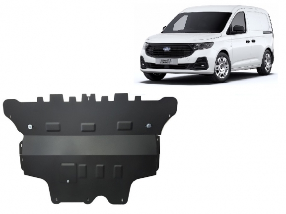 Piastra paramotore di acciaio Ford Transit Connect-  cambio automatico